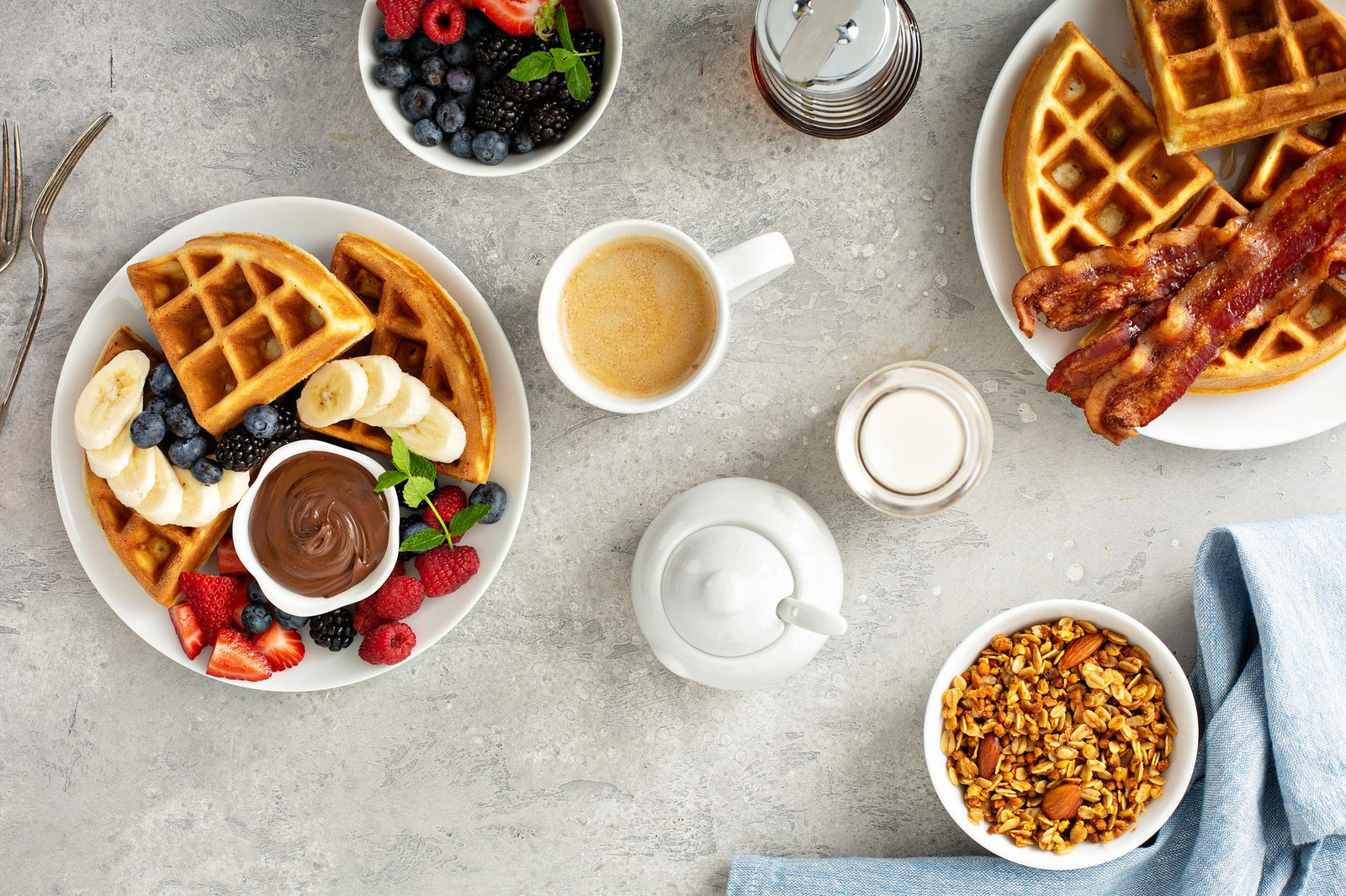 Einkorn Flour Waffles: A Wholesome Delight to Brighten Your Breakfast