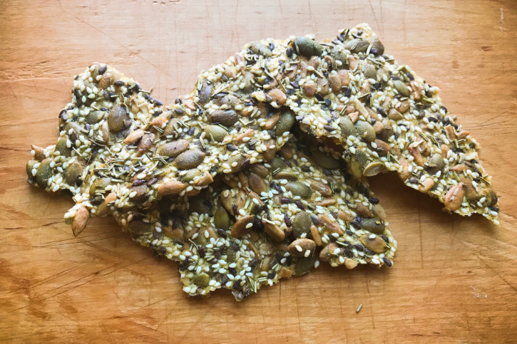 Crispy Seed Crackers