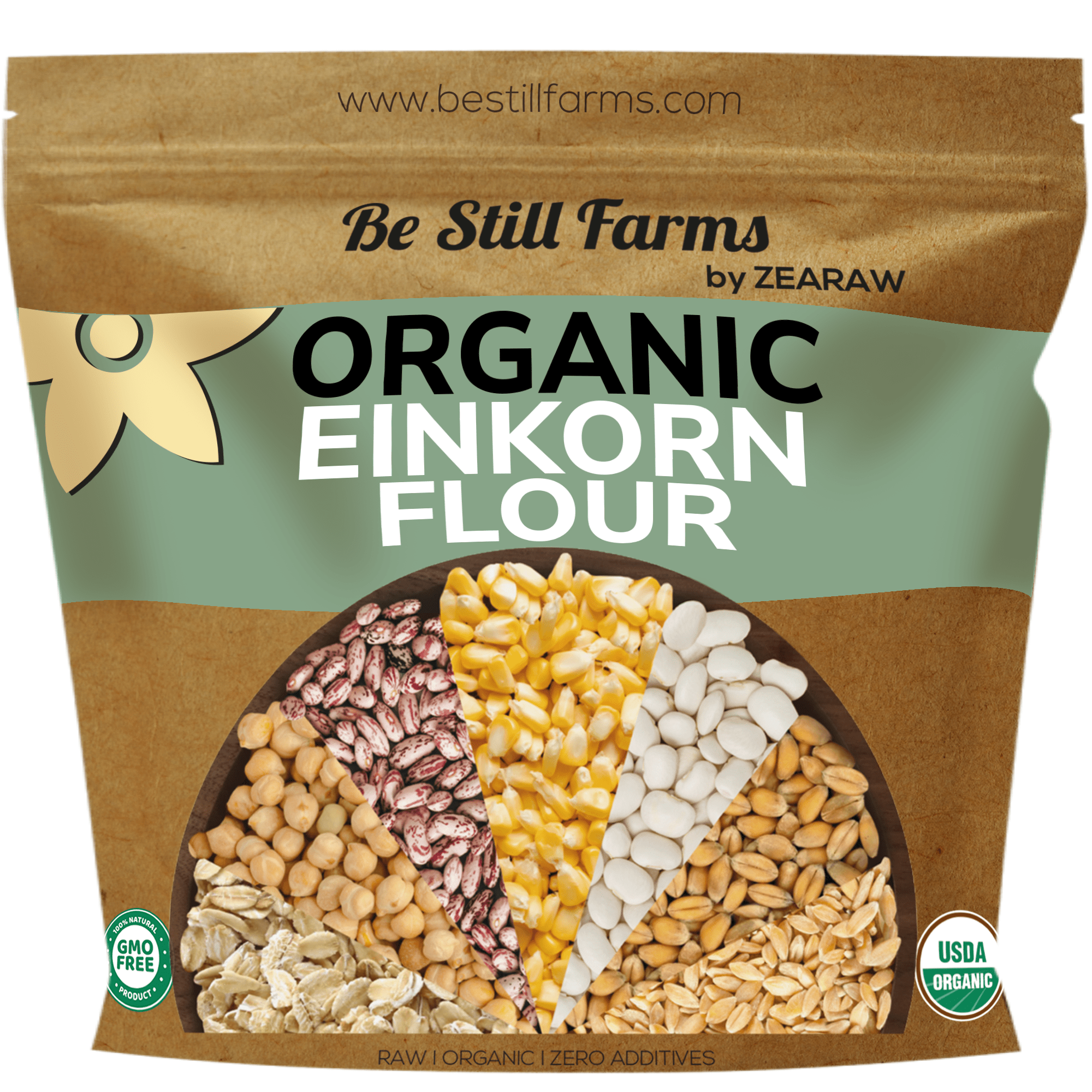 Organic Einkorn Flour, Non-GMO, Bulk Einkorn Flour Organic