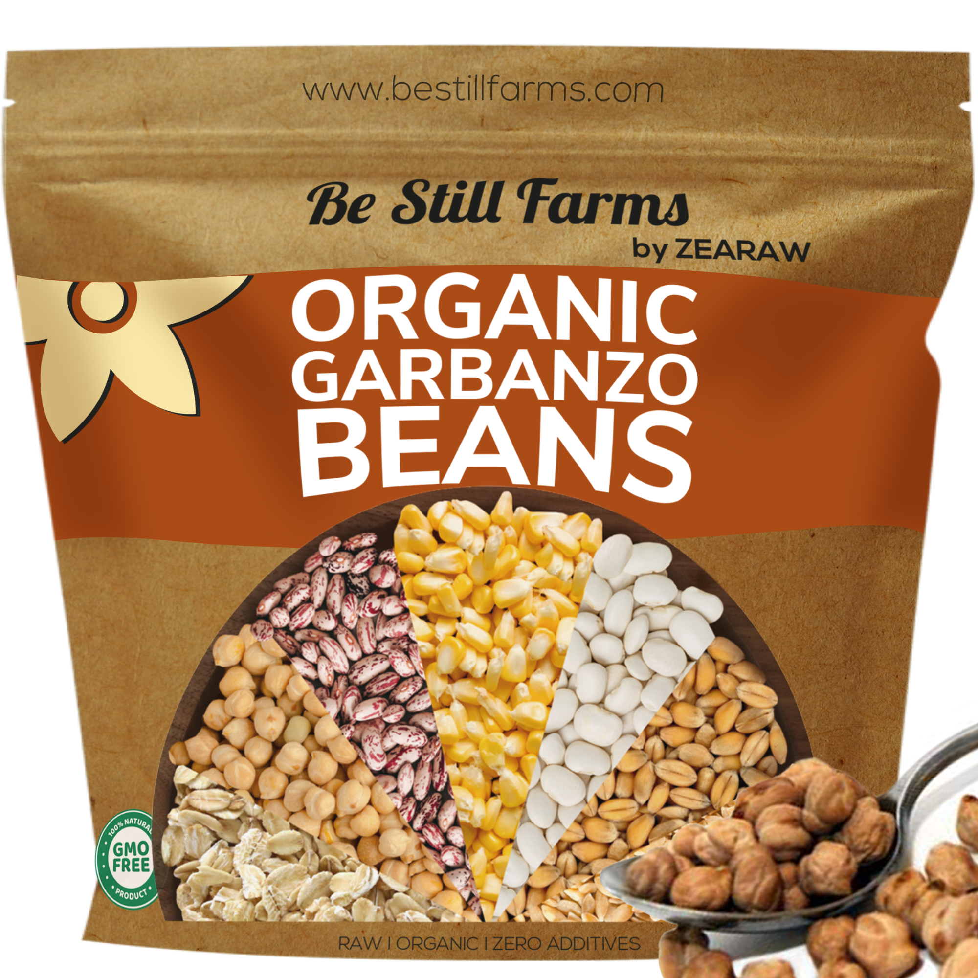 Organic Garbanzo Beans - Be Still Farms