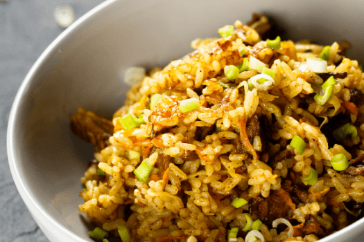 Fried Brown Rice