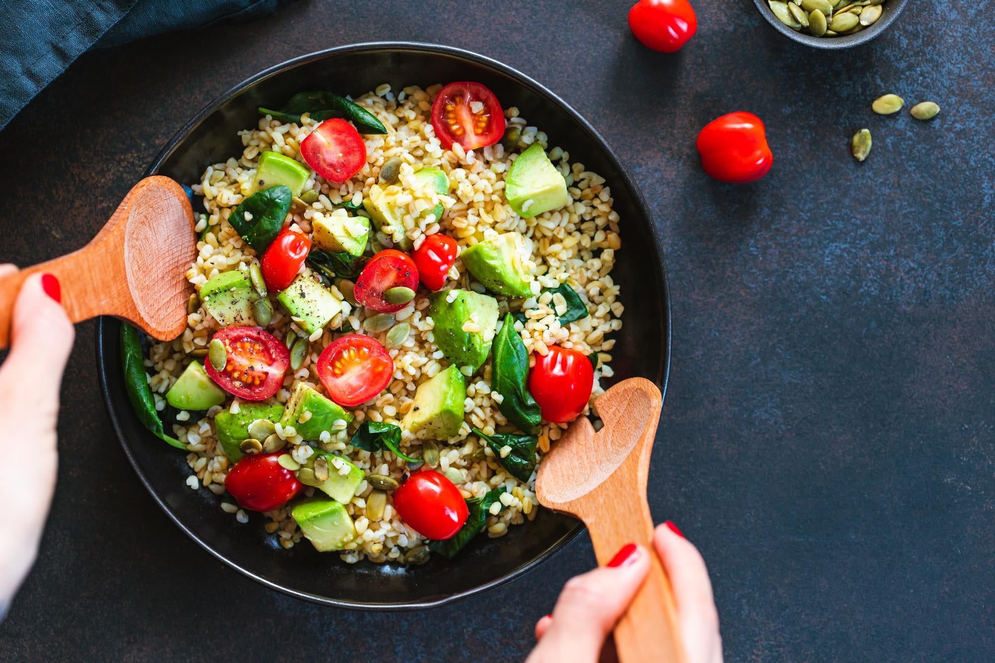 Wholesome and Vibrant: Einkorn Wheat Berry Salad