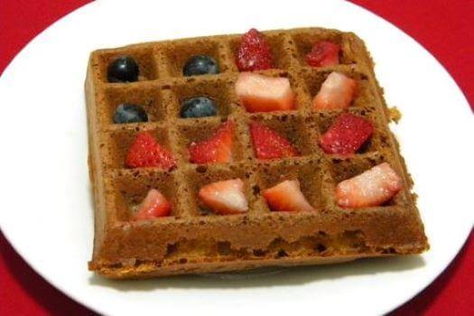 4th of July Red, White & Blue Waffles