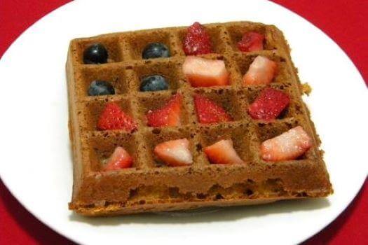 4th of July Red, White & Blue Waffles