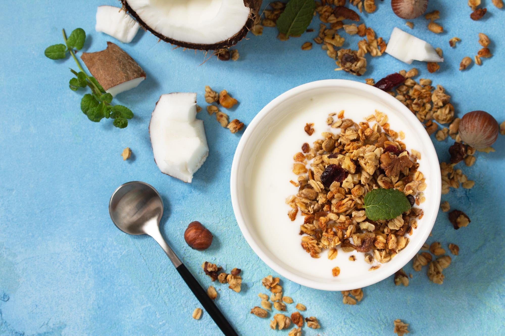 Coconut Almond Granola with Organic Rolled Oats