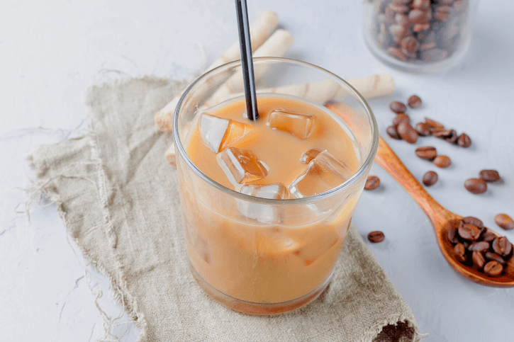 Hazelnut Agave Iced Coffee