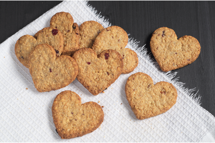 Valentine's Oatmeal Cookies
