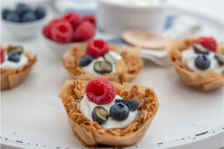 Pumpkin Spice Granola Cups