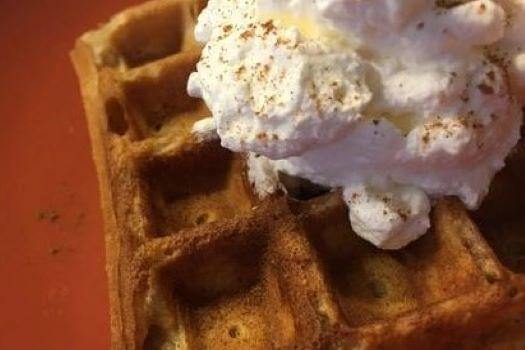 Eggnog Waffles - Holiday Recipe