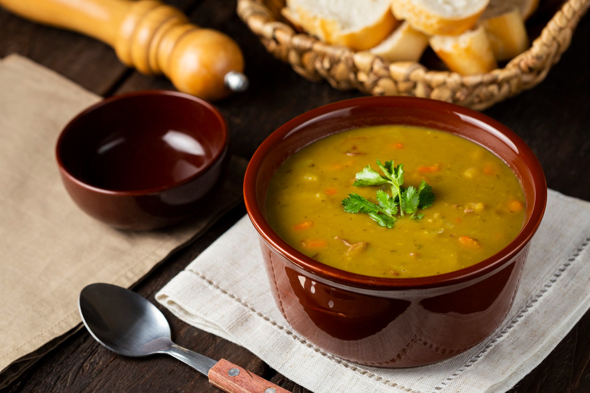 Quick & Easy Green Lentil Soup