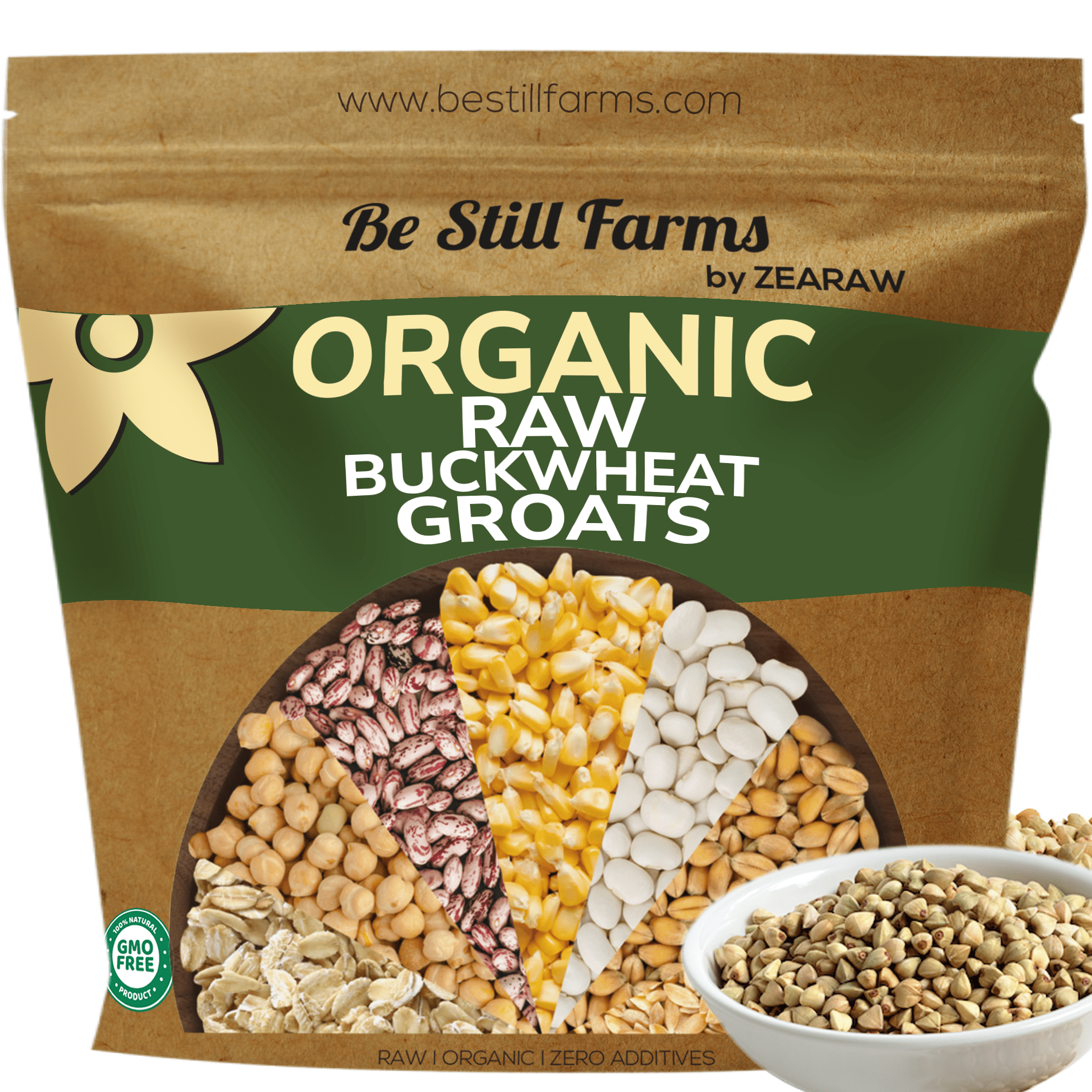Organic Raw Buckwheat Groats
