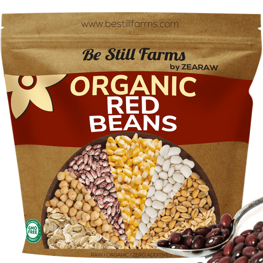 Organic Small Red Beans, Non-GMO, Bulk Small Red Beans