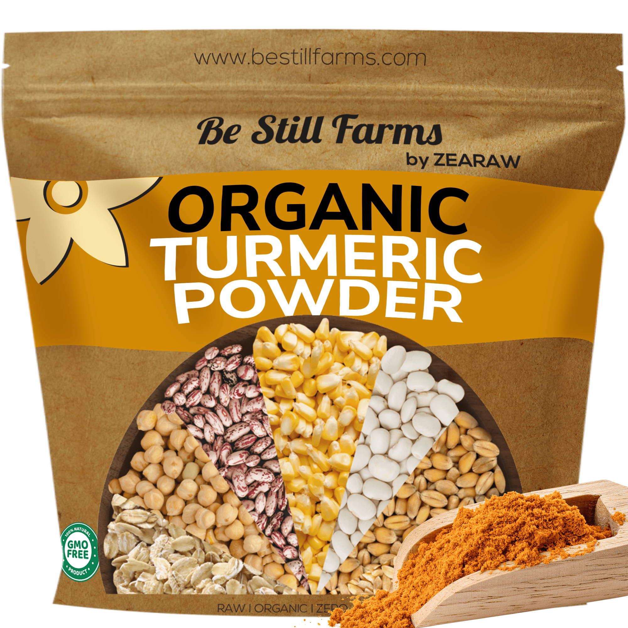 thumbnail image 2 of Rani Turmeric Root Powder 5lbs Bulk - High Curcumin Content Indian Spice 2 of 9