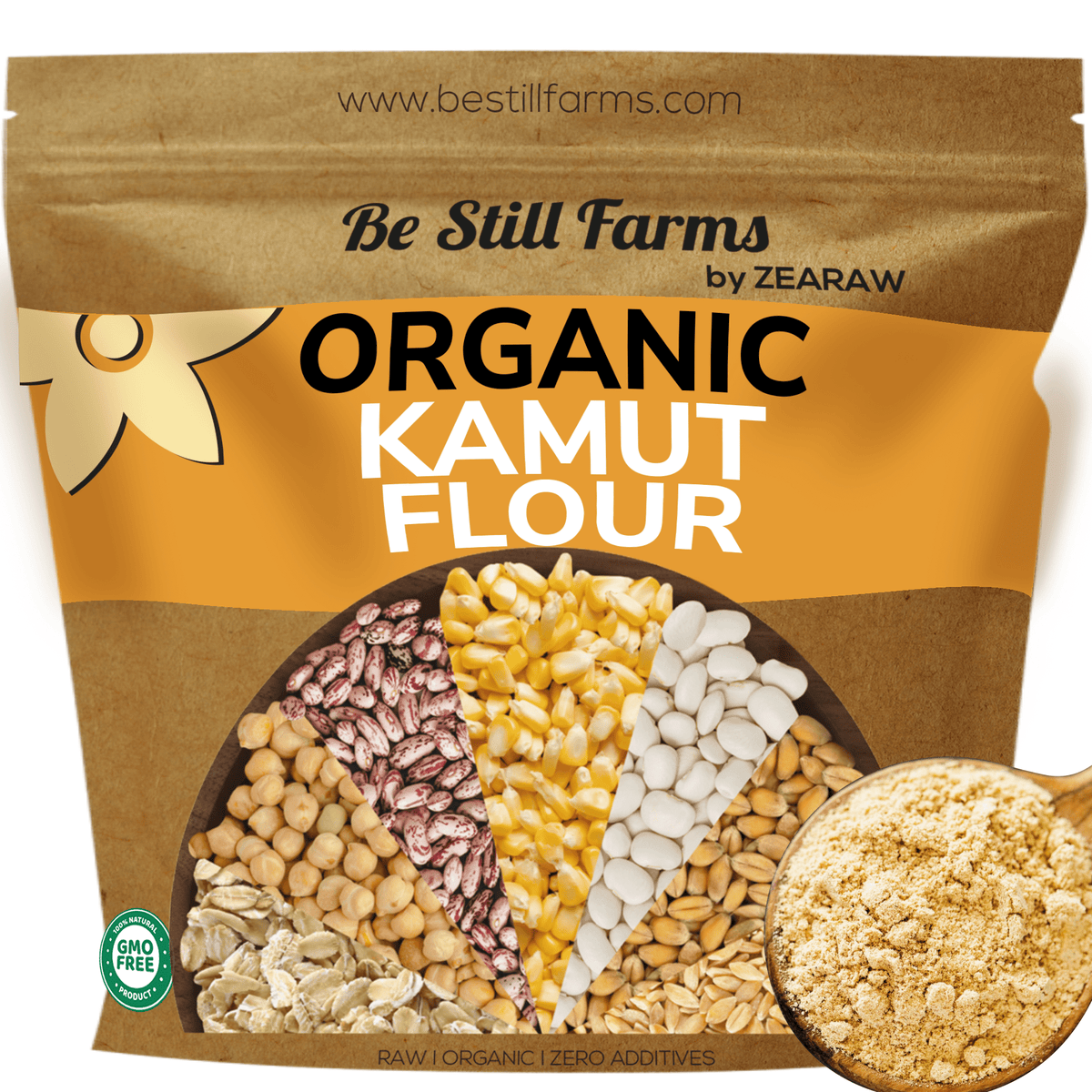 Organic KAMUT️ Flour, Non-GMO, Bulk KAMUT Flour