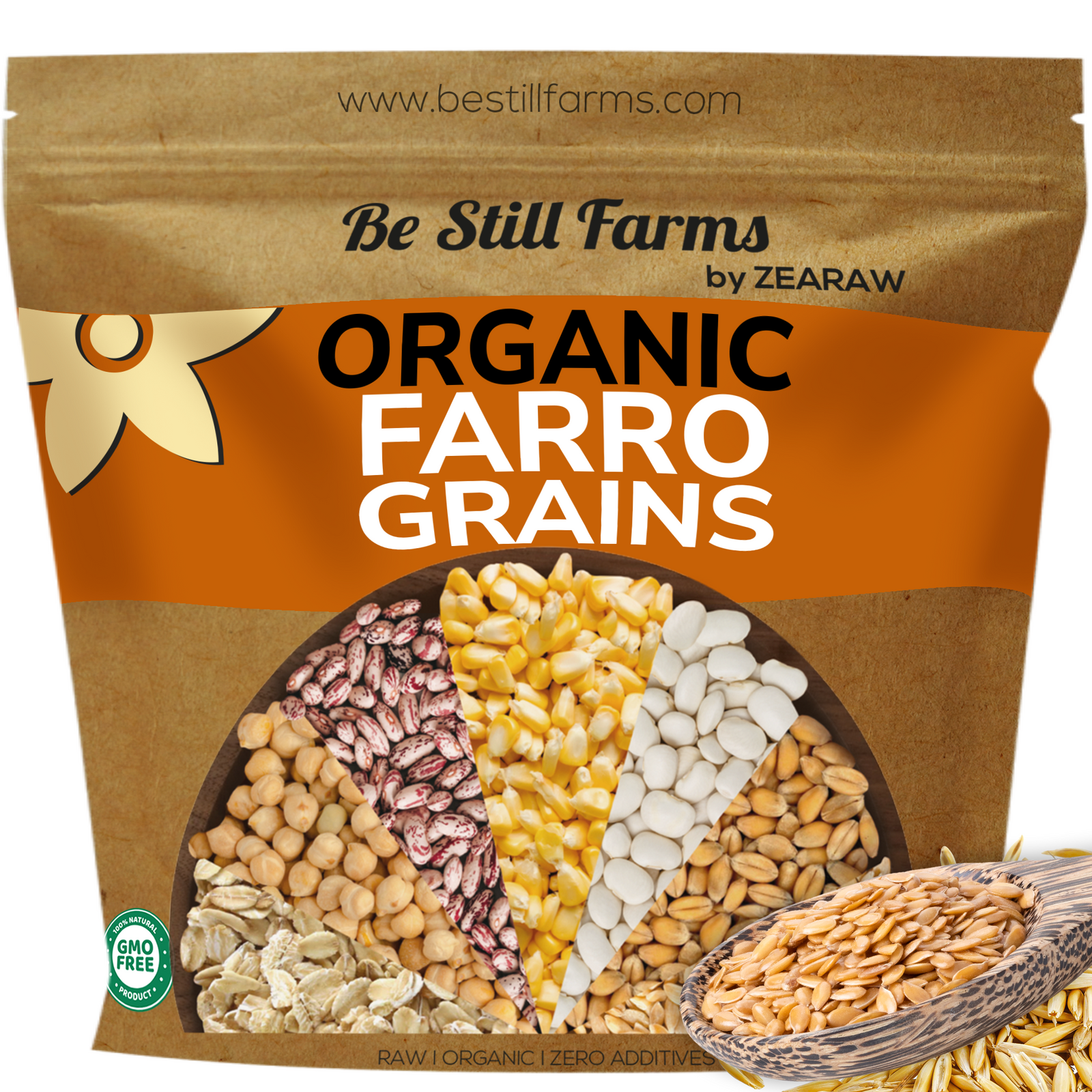 Organic Farro Grains