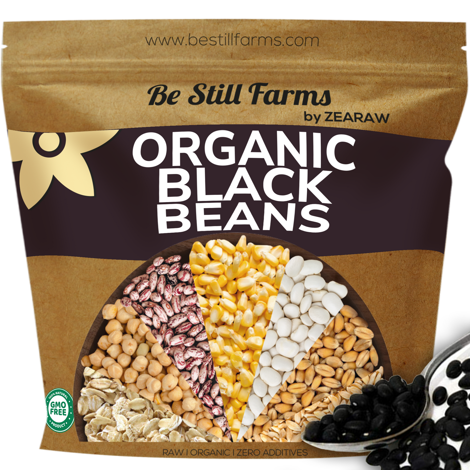 Organic Black Turtle Beans - Be Still Farms