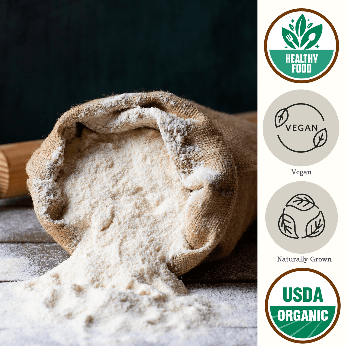 Organic Einkorn Flour, Non-GMO, Bulk Einkorn Flour Organic