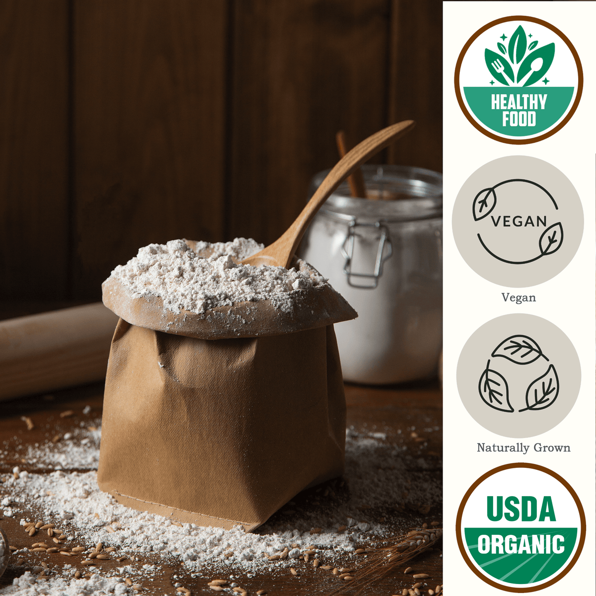 Barley Flour USDA Organic - Be Still Farms