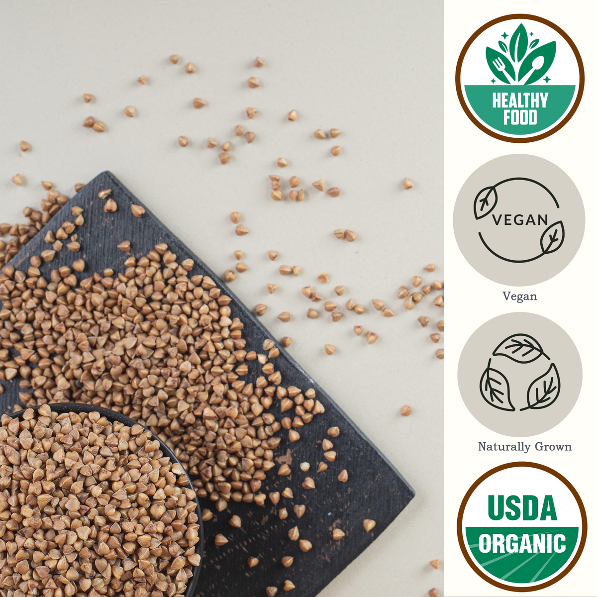 Organic Kasha USDA Organic - Be Still Farms