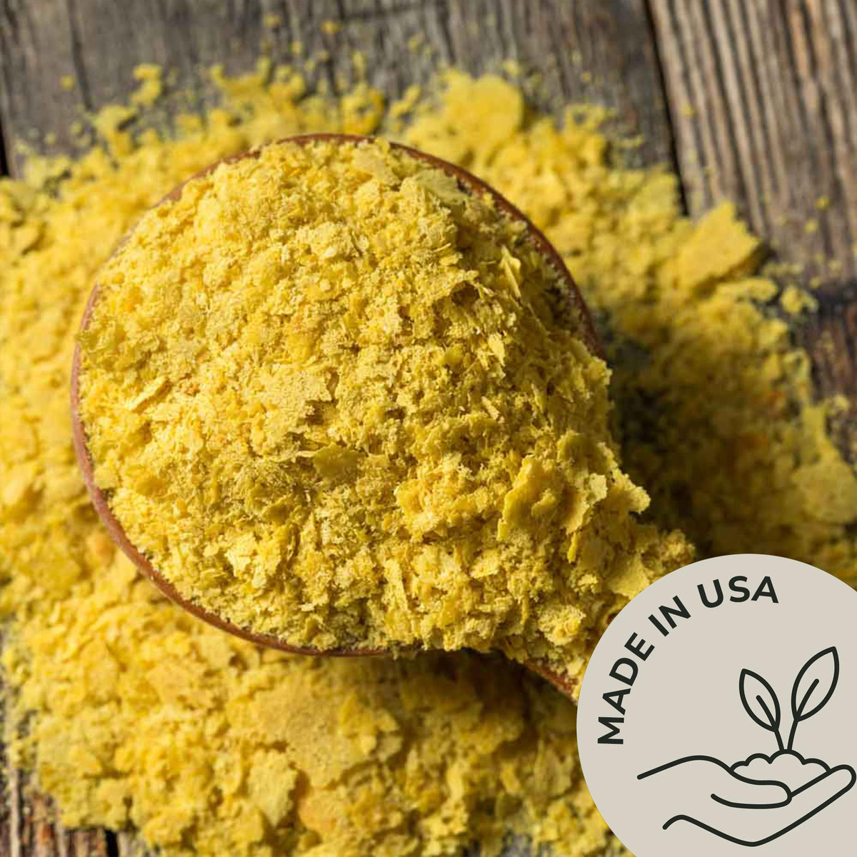 Premium Nutritional Yeast Flakes, Non-GMO, Fortified Dry Nutrition Yeast Bulk