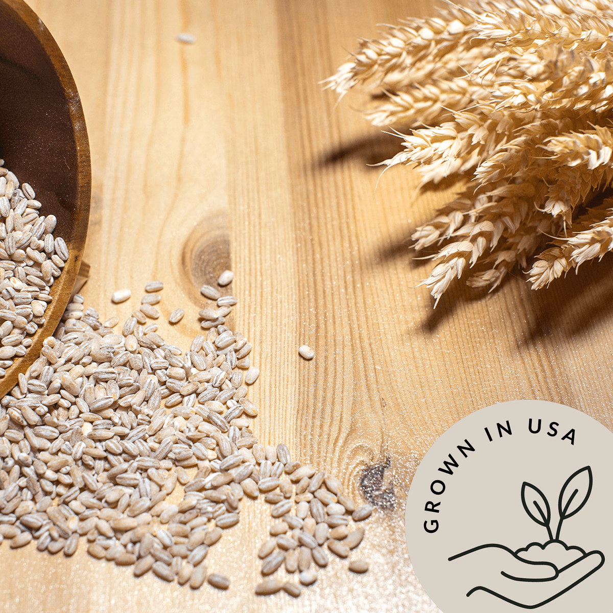 Naturally grown in USA