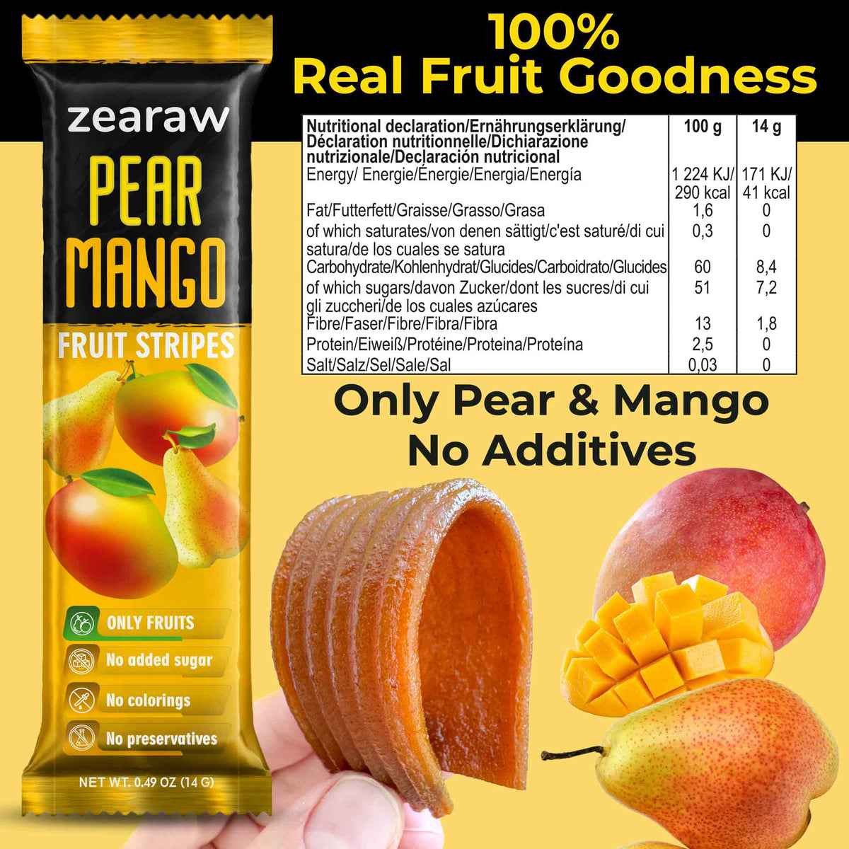Natural Mango Snacks 