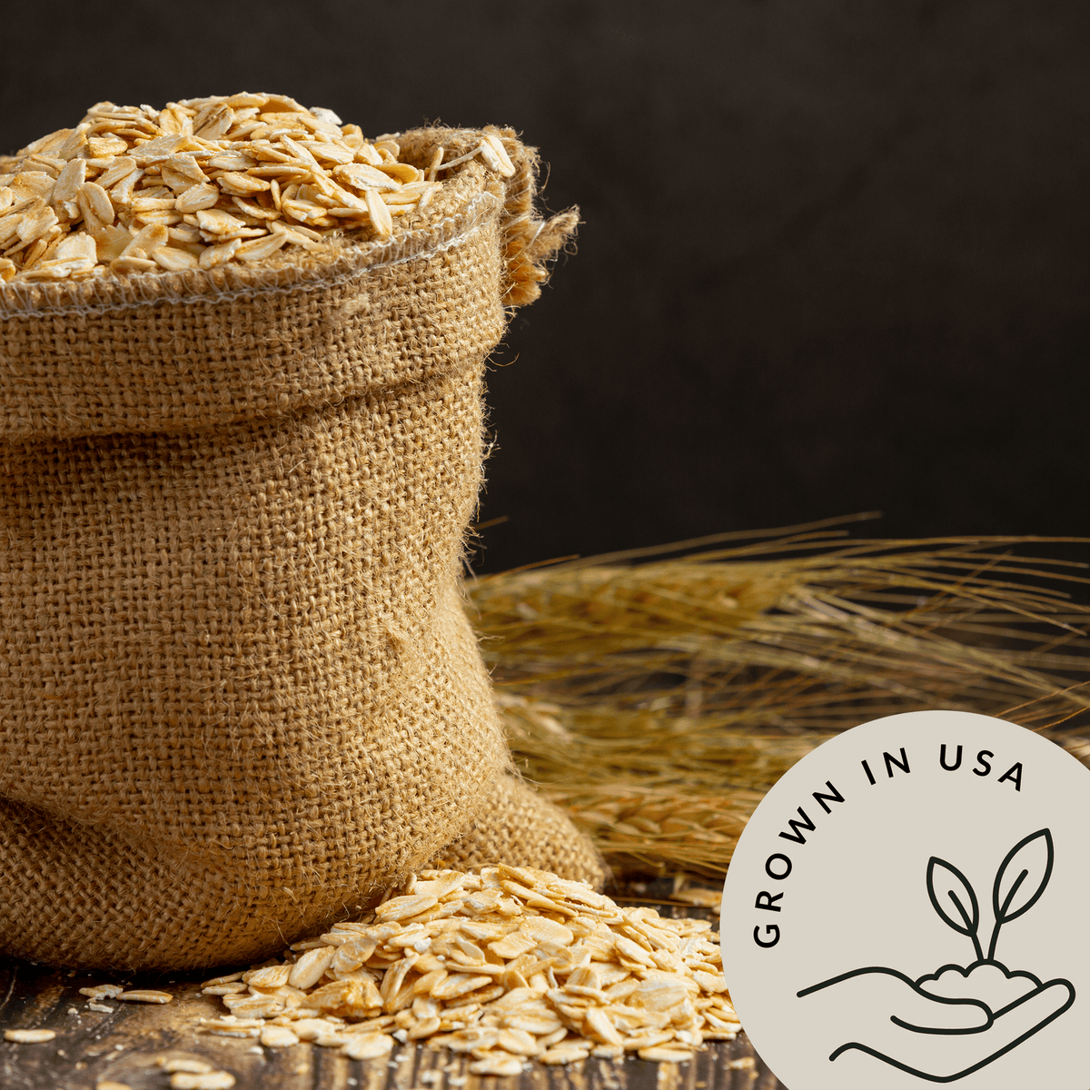 Organic Quick Rolled Oats, Bulk Quick Rolled Oats - Be Still Farms ...