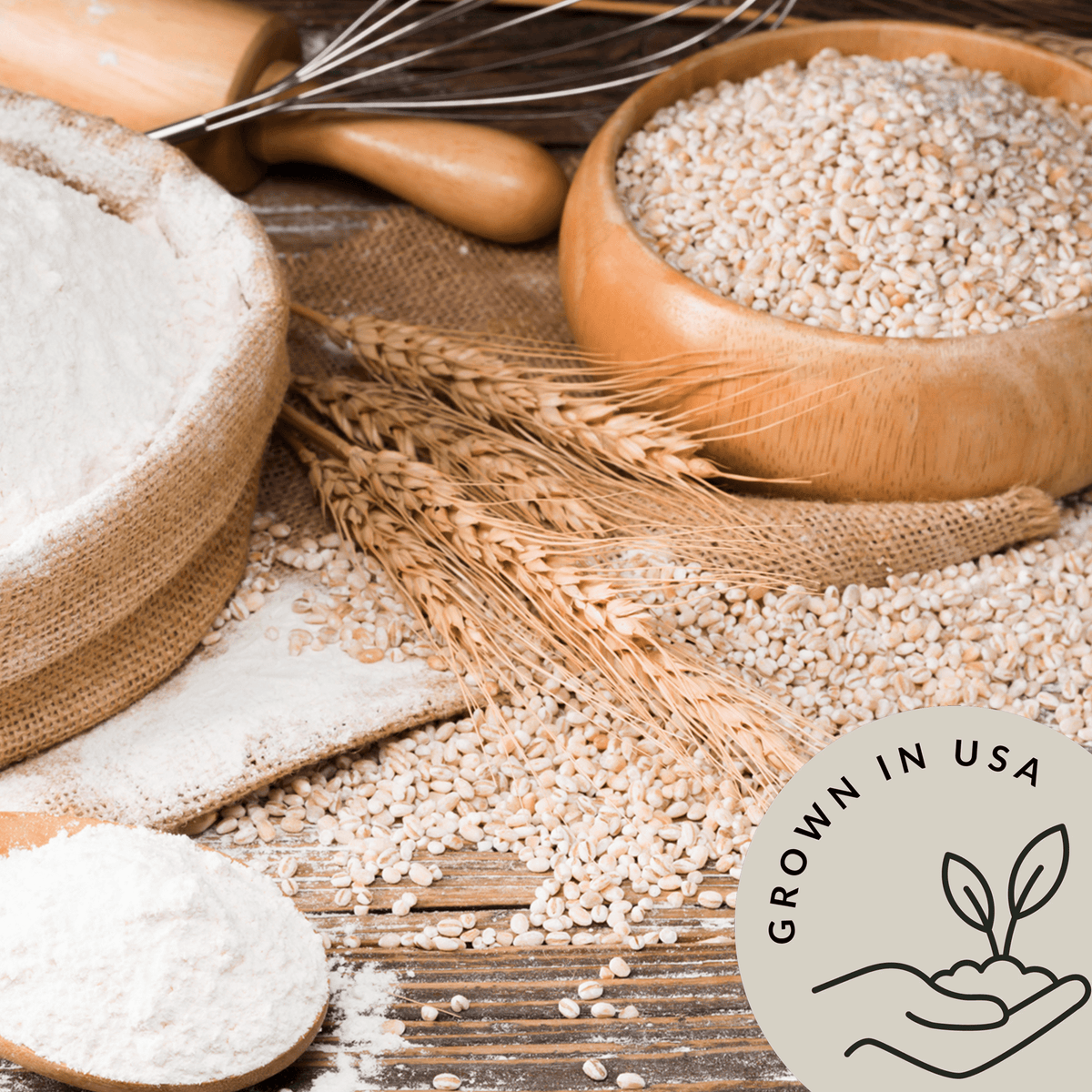 Barley Flour - Be Still Farms grown in USA