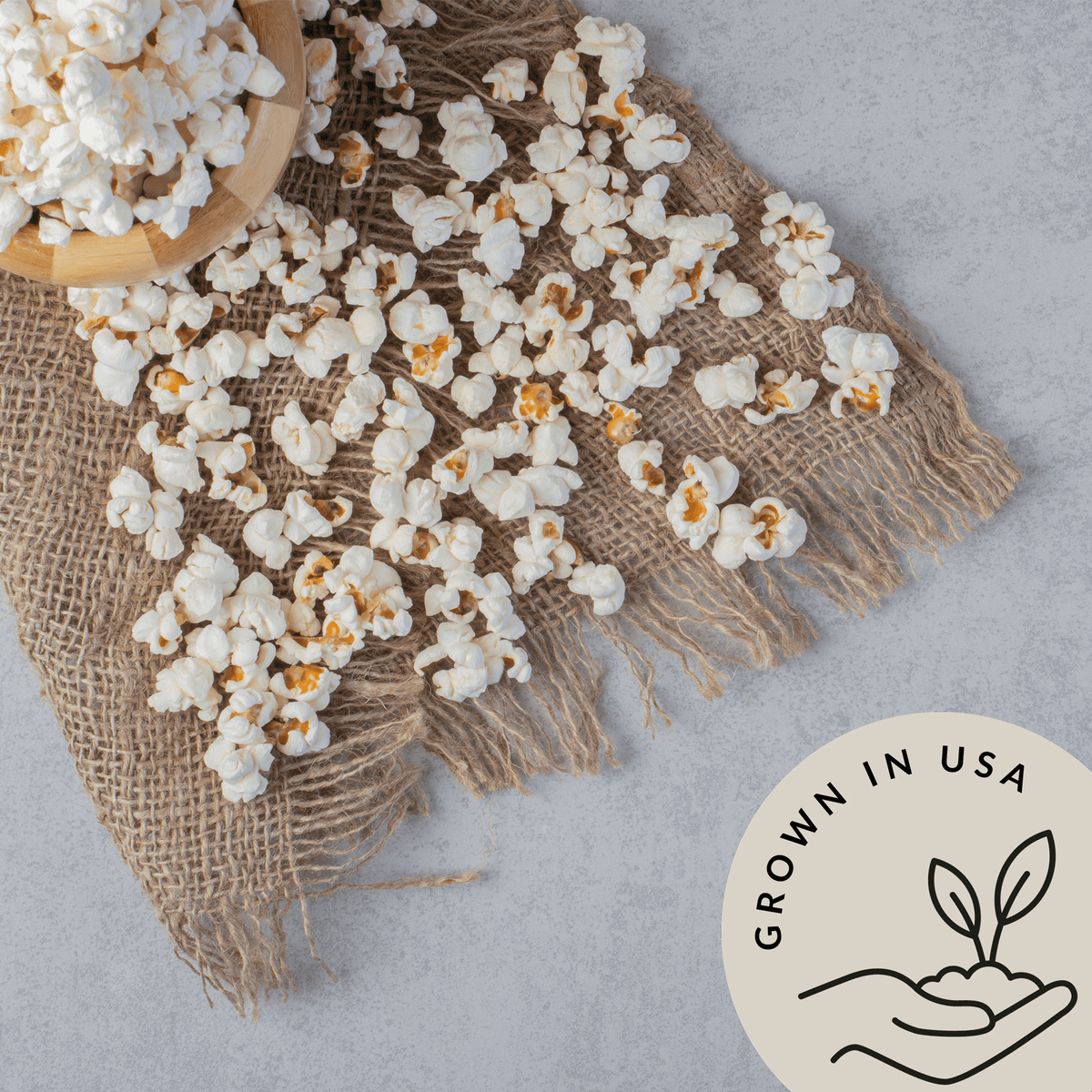 Naturally grown in USA