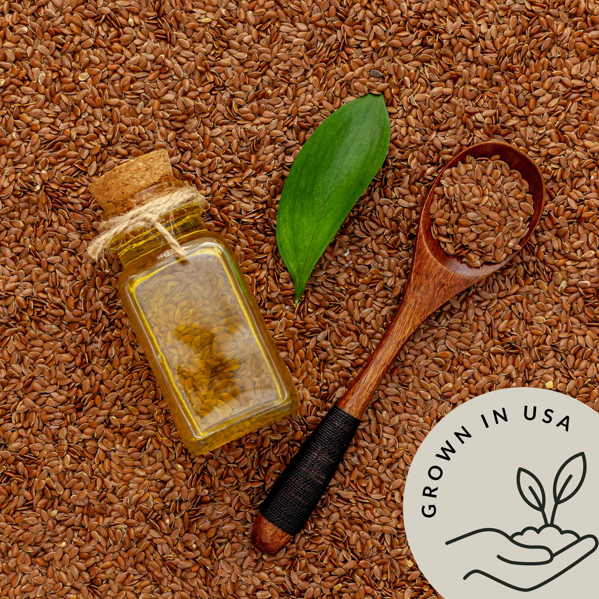 Flaxseed - Be Still Farms grown in USA
