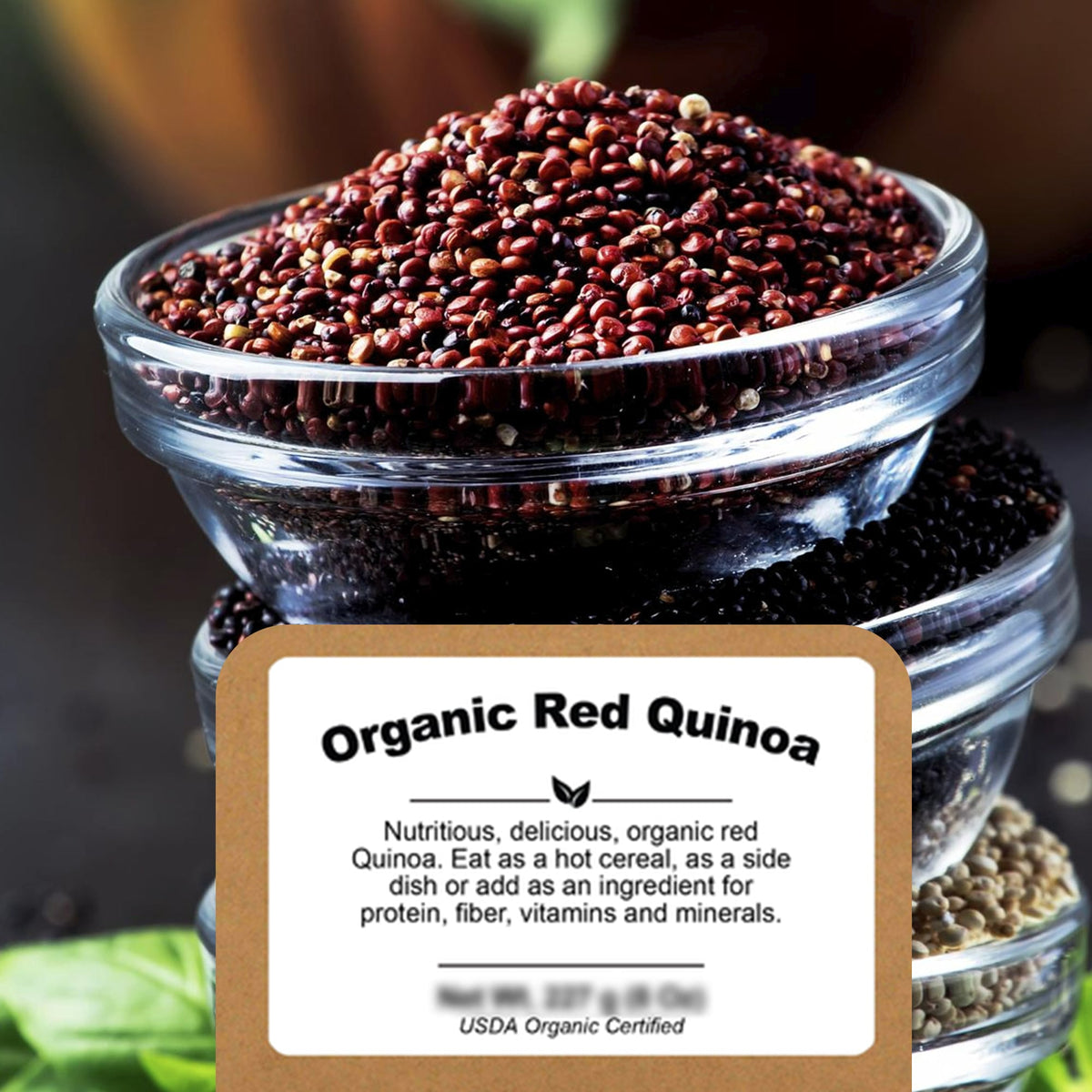 Nutritious, Delicious, Organic Red Quinoa - Be Still Farms