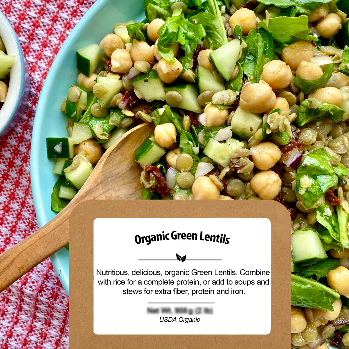 Organic Green Lentils - Be Still Farms - Nutritious, Delicious, Organic Green Lentils