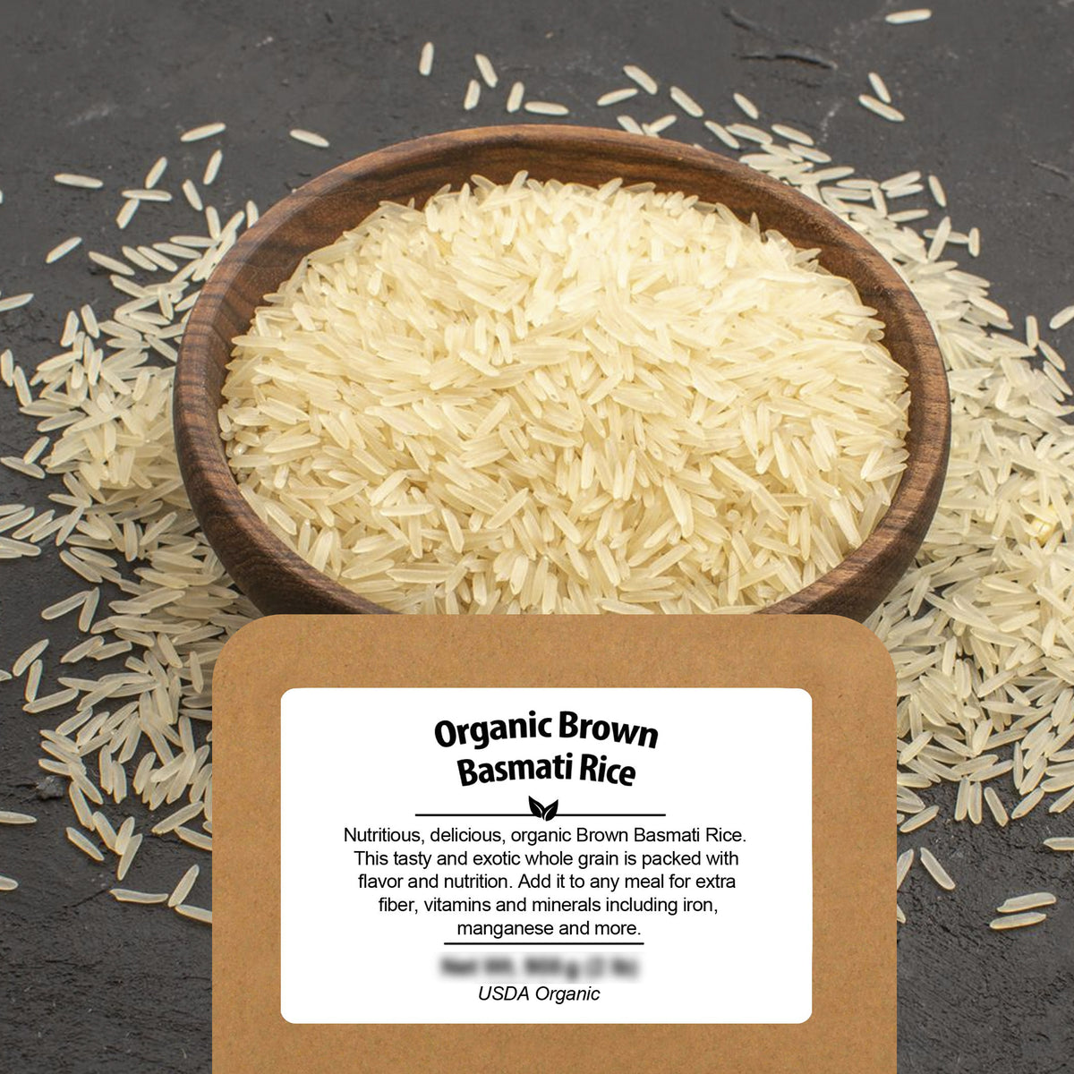 Organic Brown Basmati Rice - Be Still Farms - Nutritious, delicious, organic brown basmati rice