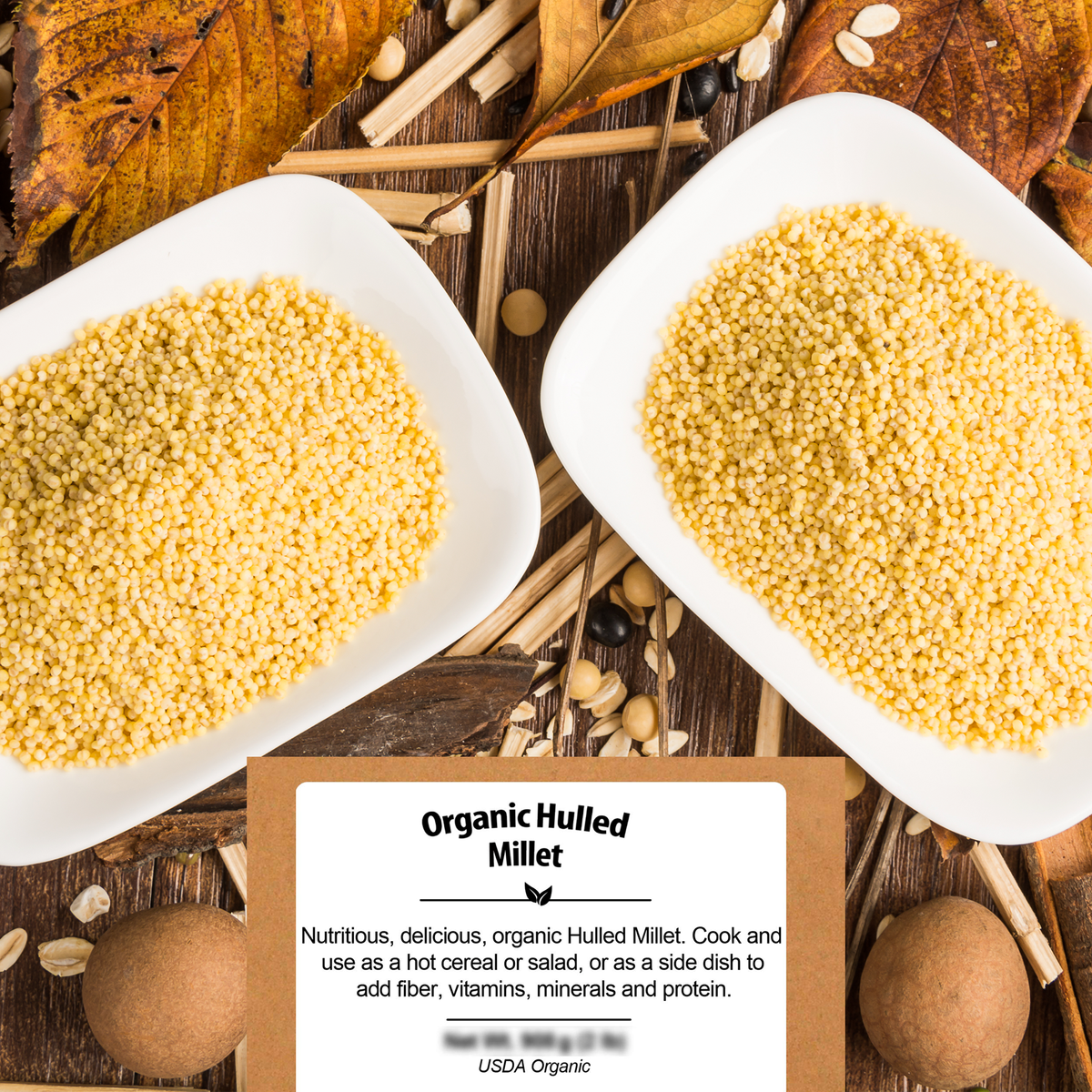 Organic Hulled Millet - Be Still Farms - Nutritious, Delicious, Organic Hulled Millet
