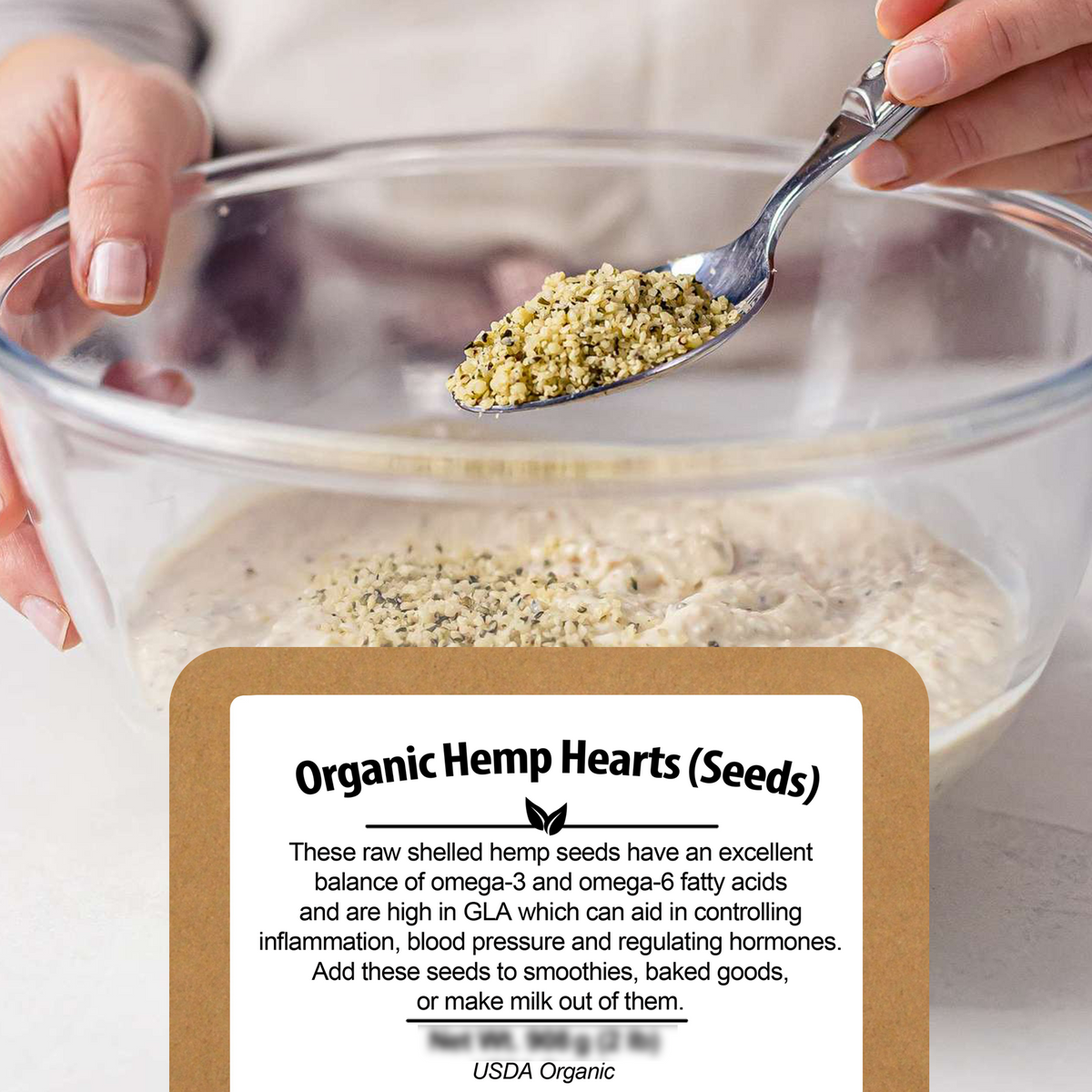 Organic Hemp Seeds - Be Still Farms - Nutritious, Delicious, Organic Hemp Seeds