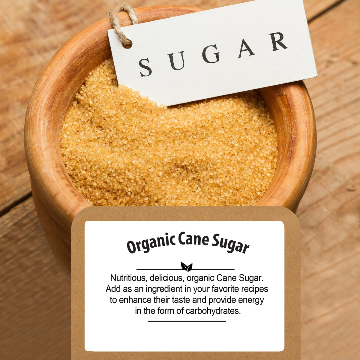 Cane sugar is a healthier alternative to processed white sugar