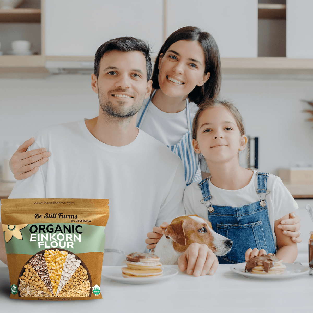 Organic Einkorn Flour, Non-GMO, Bulk Einkorn Flour Organic