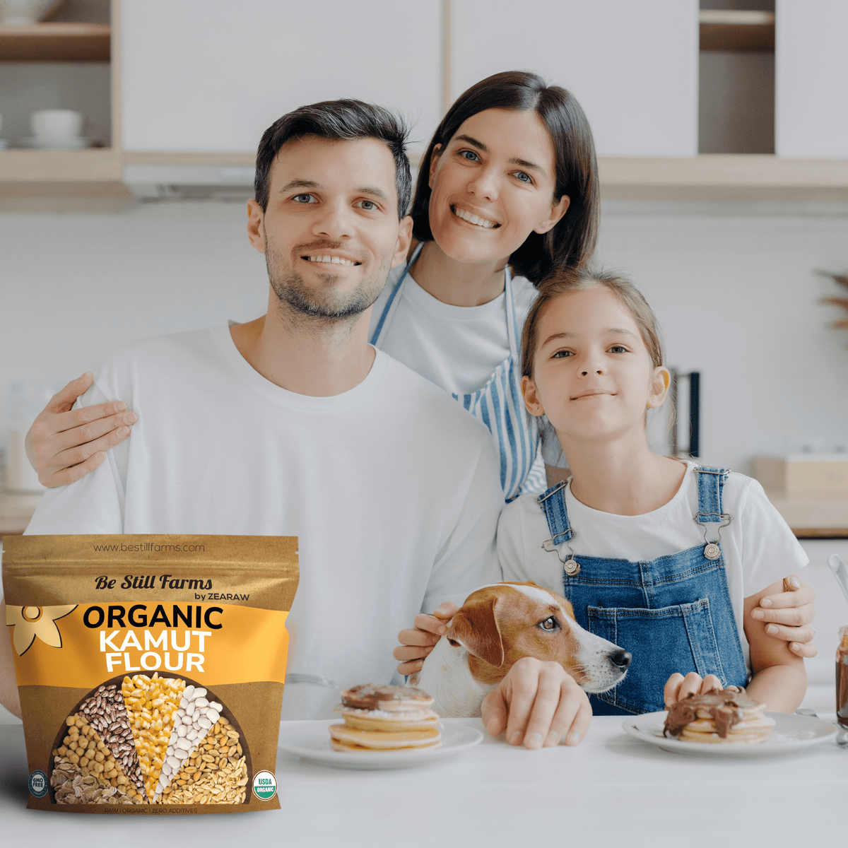 Organic KAMUT️ Flour, Non-GMO, Bulk KAMUT Flour