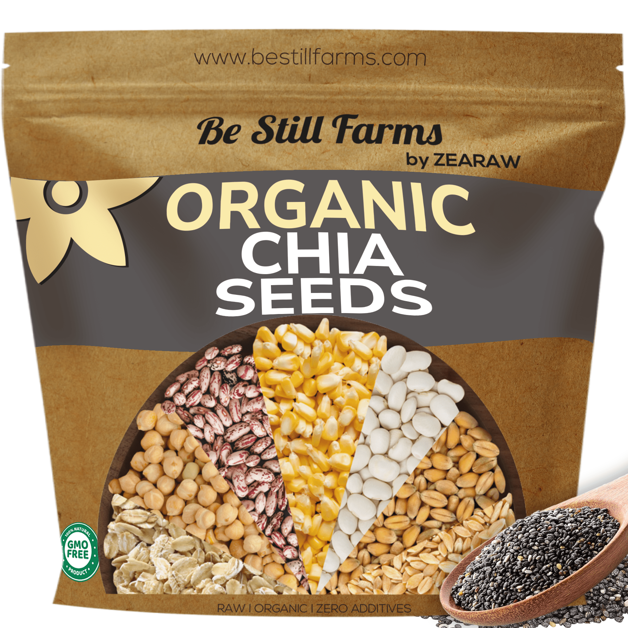 Bulk Chia Seeds, 20 Pounds — Black Chia Seeds Wholesale