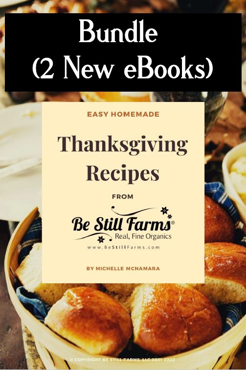 Thanksgiving Recipes New Sides &amp; Desserts Bundle (2 New eBooks, 15 Recipes)